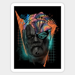 arnold schwarzenegger Trippy Magnet